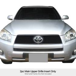 APS - APS Wire Mesh Grille Black for 09-12 Toyota RAV4 GR20GEE78H - Image 1