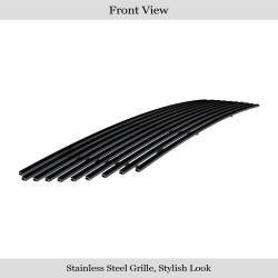 APS - APS Stainless Billet Grille Black 03-05 Honda Pilot GR08FGA28J - Image 2