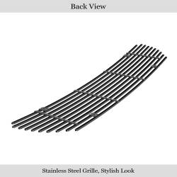 APS - APS Stainless Billet Grille Black 03-05 Honda Pilot GR08FGA28J - Image 3
