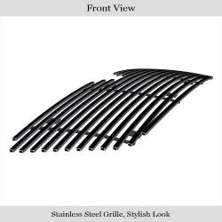 APS - APS Stainless Billet Grille Black 03-06 Lincoln Navigator GR12FFE44J - Image 2