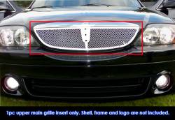 APS - APS Wire Mesh Grille-Polish 00-02 Lincoln LS GR12GEG76T - Image 1