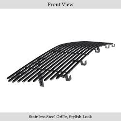 APS - APS Stainless Billet Grille Black 03-04 Lincoln Navigator GR12HEC76J - Image 2