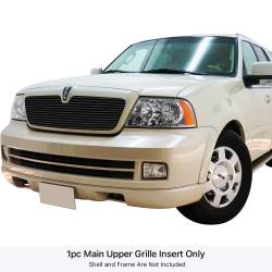 APS - APS Stainless Billet Grille Black 03-06 Lincoln Navigator GR12HEJ17J - Image 1