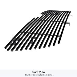 APS - APS Stainless Billet Grille Black 03-06 Lincoln Navigator GR12HEJ17J - Image 2