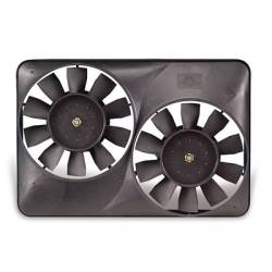 Flex-A-Lite - Flex-A-Lite 119366 365 Dual 8.625" Scirocco Electric Radiator Fan - Image 1