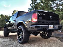 Fab Fours - Fab Fours DR09-W2952-1 Heavy Duty Rear Bumper - Image 1