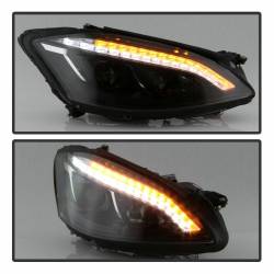 Spyder Auto - Spyder Auto 5083890 DRL LED Projector Headlights for 07-09 S450 S550 S600 - Image 7