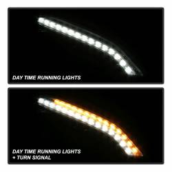Spyder Auto - Spyder Auto 5083890 DRL LED Projector Headlights for 07-09 S450 S550 S600 - Image 9