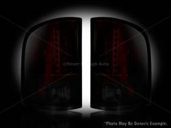 Recon - Recon 264189RBK GMC Sierra LED Taillights Dark Red Smoked Lens - Image 1