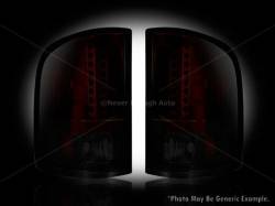 Recon - Recon 264175RBK Chevy Silverado & GMC Sierra LED Taillights Red Smoked Lens - Image 1