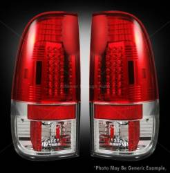 Recon - Recon 264176RD Ford Superduty F250 LED Taillights Red Lens - Image 1