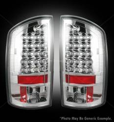 Recon - Recon 264179CL LED Taillights Clear Lens for Dodge RAM 1500-3500 - Image 1