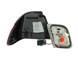 Anzo USA - Anzo USA Chrome LED Taillight Set Red/Smoke Lens BMW 3-Series Sedan 321126 - Image 2
