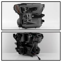 Spyder Auto - Spyder Auto 5083678 DRL LED Projector Headlights for 15-17 Ford F150 - Image 3