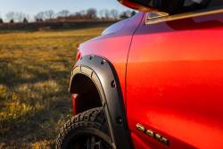 Rough Country Suspension Systems - Rough Country A-D10914 Defender Fender Flares Black for 19-24 RAM 1500 2WD/4WD - Image 4