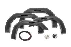 Rough Country Suspension Systems - Rough Country F-G12011A-GBA Pocket Fender Flares Onyx Black for 20-26 Sierra HD - Image 1