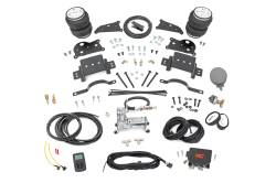 Rough Country Suspension Systems - Rough Country 10029WC Rear Air Spring Kit w/Compressor for 14-25 Ram 2500 4WD - Image 1