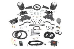 Rough Country Suspension Systems - Rough Country Rear Air Spring Kit w/Compressor for 14-24 RAM 2500 4WD 10033WC - Image 1
