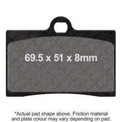 EBC Motorcycle Brakes - EBC Motorcycle Brakes FA95V Vee-Pads - Image 1