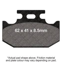 EBC Motorcycle Brakes - EBC Motorcycle Brakes MXS152 MXS Off Road Race Sintered Pads - Image 1