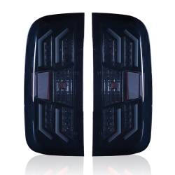 Winjet - Winjet CTWJ-0383-BS Black Smoke LED Taillights for 14-16 Chevy Silverado - Image 1