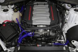 HPS Performance - HPS 57-1707-BLUE Blue Radiator/Heater Coolant Hose Kit for 16-20 Chevy Camaro - Image 2