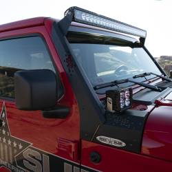 Rock Slide Engineering - Rock Slide AC-WS-201-JL Lower Cowl Light Pod Brackets for 18+ Jeep Wrangler JL - Image 2