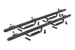 Rough Country Suspension Systems - Rough Country RCJ1980TB Black 3" Drop Step Nerf Bars for 20-26 Jeep Gladiator JT - Image 3