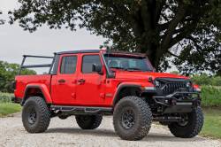 Rough Country Suspension Systems - Rough Country RCJ1980TB Black 3" Drop Step Nerf Bars for 20-26 Jeep Gladiator JT - Image 5