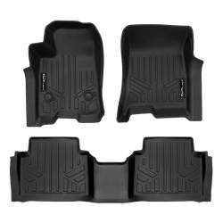SMARTLINER - SMARTLINER Front/Rear Floor Liners w/BedLiner Black Colorado/Canyon Crew - Image 1