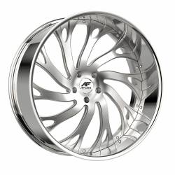 Amani - Amani Wheel ATL229339R70F15BCX ATLANTIC 22x9 5x115/120 15mm Brushed/Chrome - Image 1