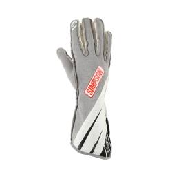 Simpson Safety - Simpson Safety SCALG Racing Gloves Large Alloy SFI 3.3/5 - Image 1