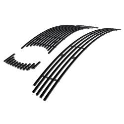 APS - APS GR06FGI57J Stainless Billet Grille Black for 05-09 Ford Mustang GT - Image 2