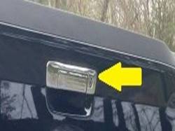 Quality Automotive Accessories - QAA DH62312 2Pc Chrome ABS Tailgate Handle Cover for 2022-2025 Ford Maverick - Image 1