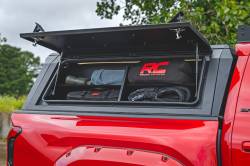 Rough Country Suspension Systems - Rough Country RH Modular Truck Bed Cap Bin Blackfor 24-26 Tacoma 5' Bed 734075 - Image 5
