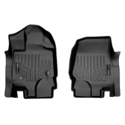 SMARTLINER - SMARTLINER SA0167/B0188 Front/Rear Floor Liners-Black F150/Super Duty Crew - Image 1