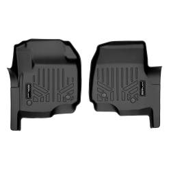 SMARTLINER - SMARTLINER SA0433/B0298 Front/Rear Floor Liners-Black Ford Super Duty Crew - Image 1