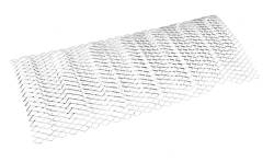 Rugged Ridge 11401.21 Stainless Steel Grille Insert for Jeep Wrangler