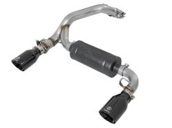 aFe Power 49-33104-B Takeda 3" Axle-Back SS Exhaust Kit for 16-18 Ford Focus