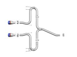 aFe Power - aFe Takeda 3" Axle-Back Stainless Steel Exhaust Kit 49-36625-L - Image 2