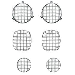 Rugged Ridge 11102.01 Stone Guard Set Stainless Steel for Jeep CJ