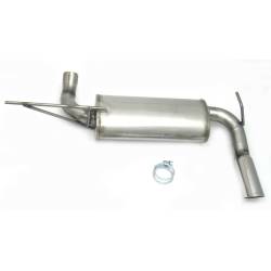 JBA Headers Single 2.5" Axle-Back Exhaust System for Wrangler JK 40-1509