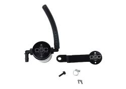 J&L Oil Separator 3.0 Passenger Side Mounted Oil Separator Black 3100P-B