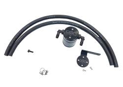 J&L Oil Separator 3.0 Driver Side Mounted Oil Separator Black 3101D-B
