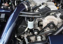 J&L Oil Separator Co - J&L Oil Separator 3.0 Passenger Side Mounted Oil Separator Silver 3019P-C - Image 2