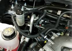 J&L Oil Separator Co - J&L Oil Separator 3.0 Passenger Side Mounted Oil Separator Silver 3035P-C - Image 2