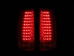 Anzo USA - Anzo USA 311140 Chrome LED Red/Clear Lens Taillight Set for Suburban/Tahoe/Yukon - Image 2