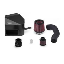 Mishimoto - Mishimoto MMAI-MK7-15WBK Wrinkle Black Air Intake for 15-21 Golf/GTI/Golf R - Image 1
