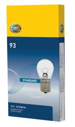 Hella - HELLA 93 Rear Multi-Purpose Turn Signal Light Bulb 12V - Image 2