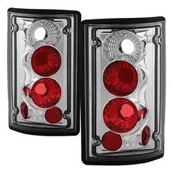 Spyder Auto - Spyder Auto 5002921 Euro Style Taillights Chrome/Clear - Image 1